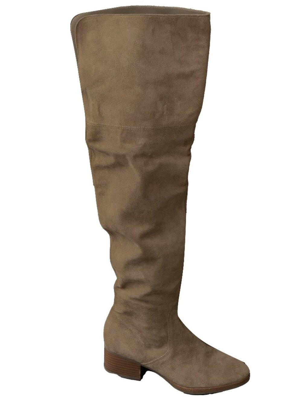 Via Spiga Slouchy Boots Womens Halloween Pirate Brown Suede Leather Castle Core - Picture 2 of 16